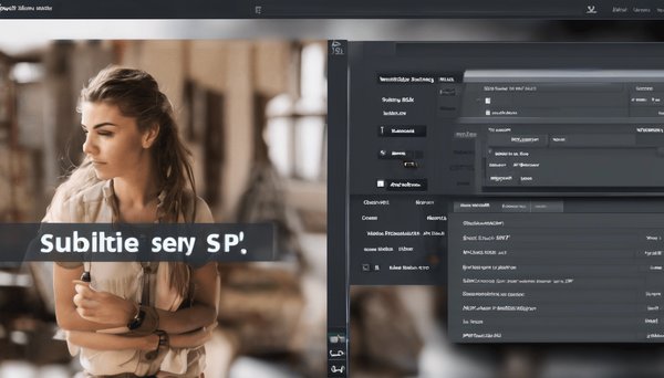 Créez vos sous-titres srt en quelques clics facilement